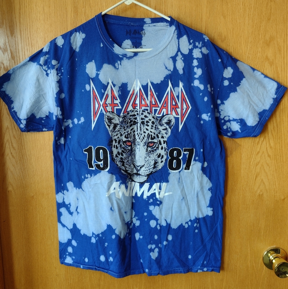 NWOT - Def Leppard 1987 Animal T-shirt Size L